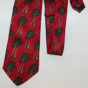 Wild Ties Palm Tree Silk Tie